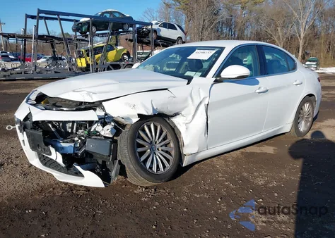 2021 Alfa Romeo Giulia Rwd from USA, damaged, VIN ZARFAMAN8M7645541